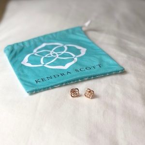 Kendra Scott Stud Rose Gold Earrings